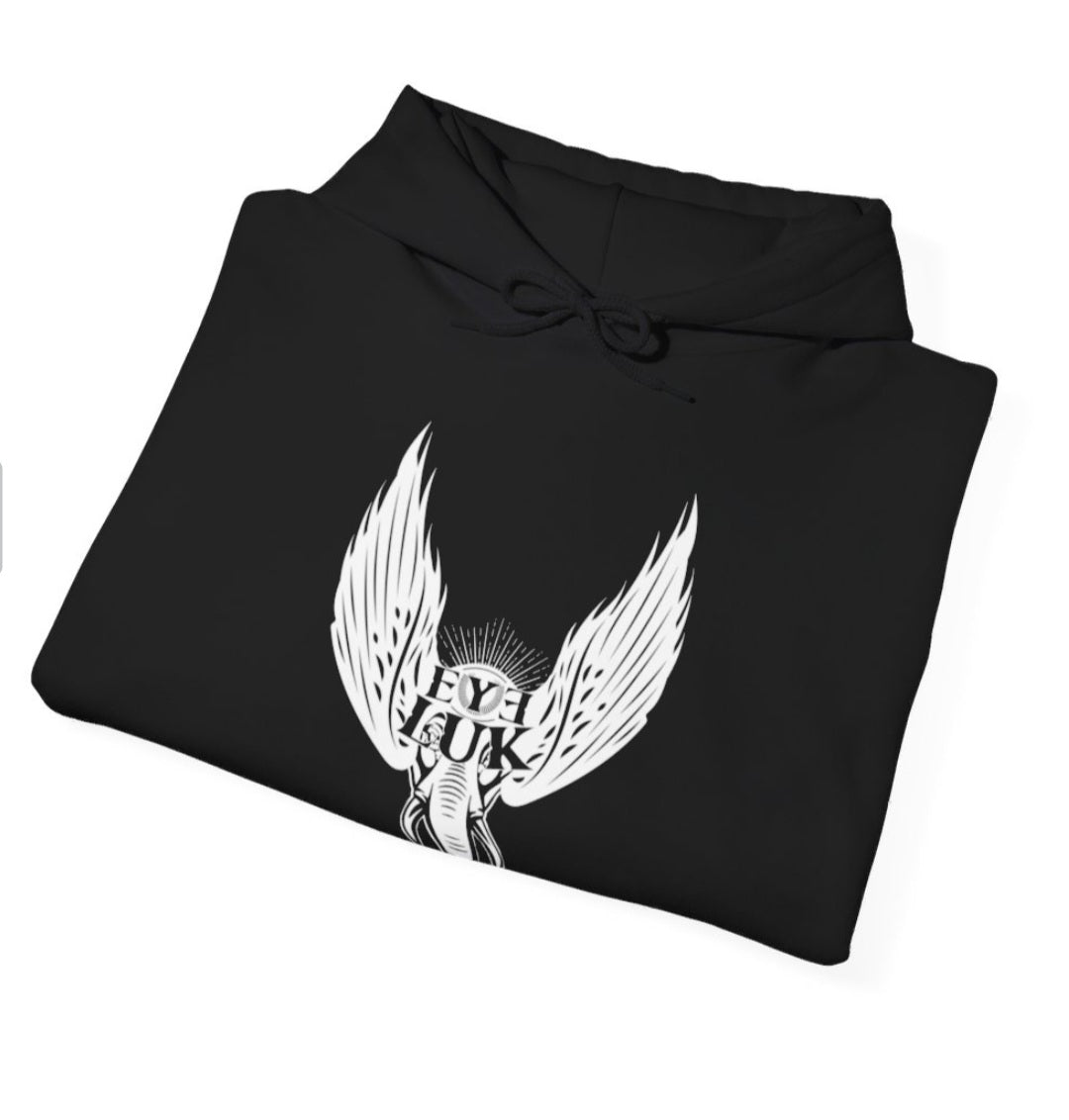 Eye Luk / Heavens Heathens Dbl. Print Hoodie