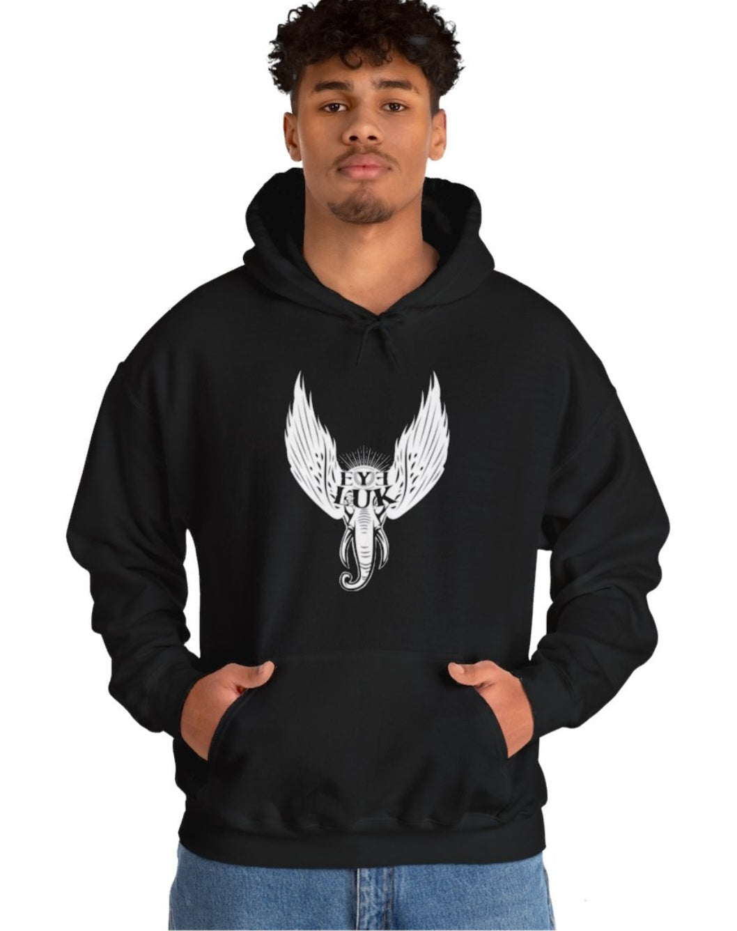 Eye Luk / Heavens Heathens Dbl. Print Hoodie