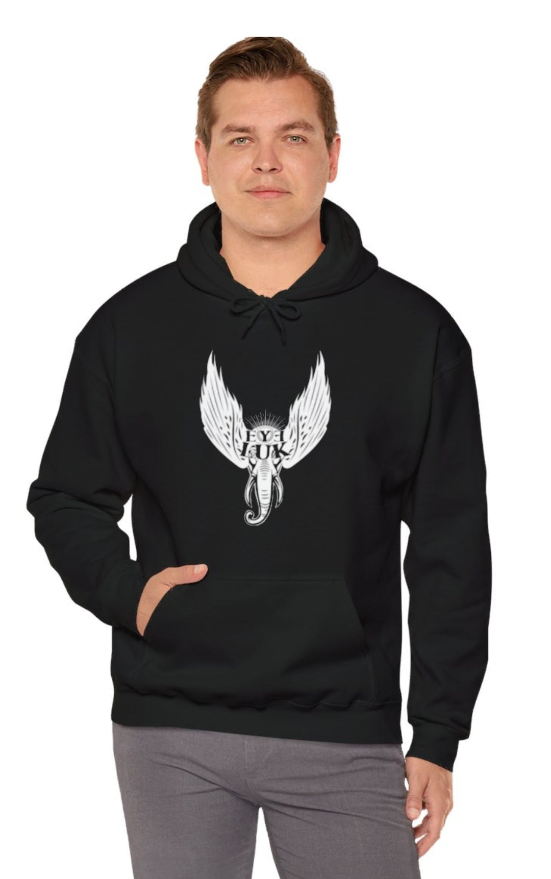 Eye Luk / Heavens Heathens Dbl. Print Hoodie