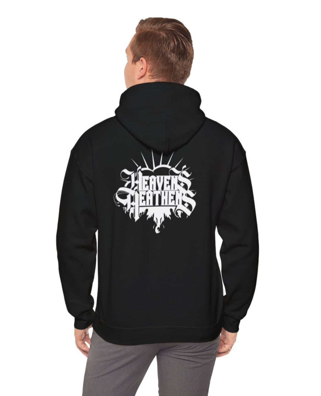 Eye Luk / Heavens Heathens Dbl. Print Hoodie