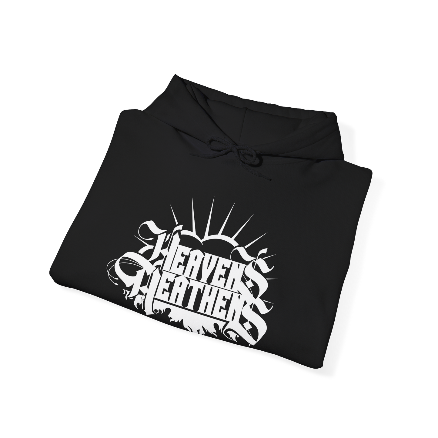Heavens Heathens™ Heavy Blend Hooded Sweatshirt, Comfy & Stylish Unisex Pullover Sweater, Warm Cotton/Poly Blend, Perfect for Cold Days,