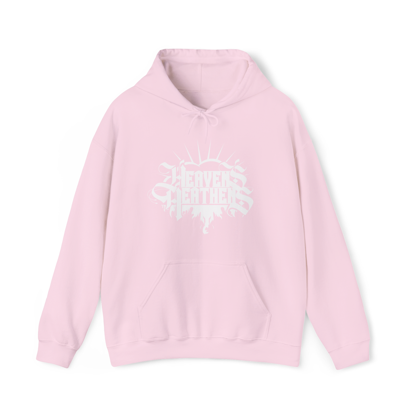 Heavens Heathens™ Heavy Blend Hooded Sweatshirt, Comfy & Stylish Unisex Pullover Sweater, Warm Cotton/Poly Blend, Perfect for Cold Days,