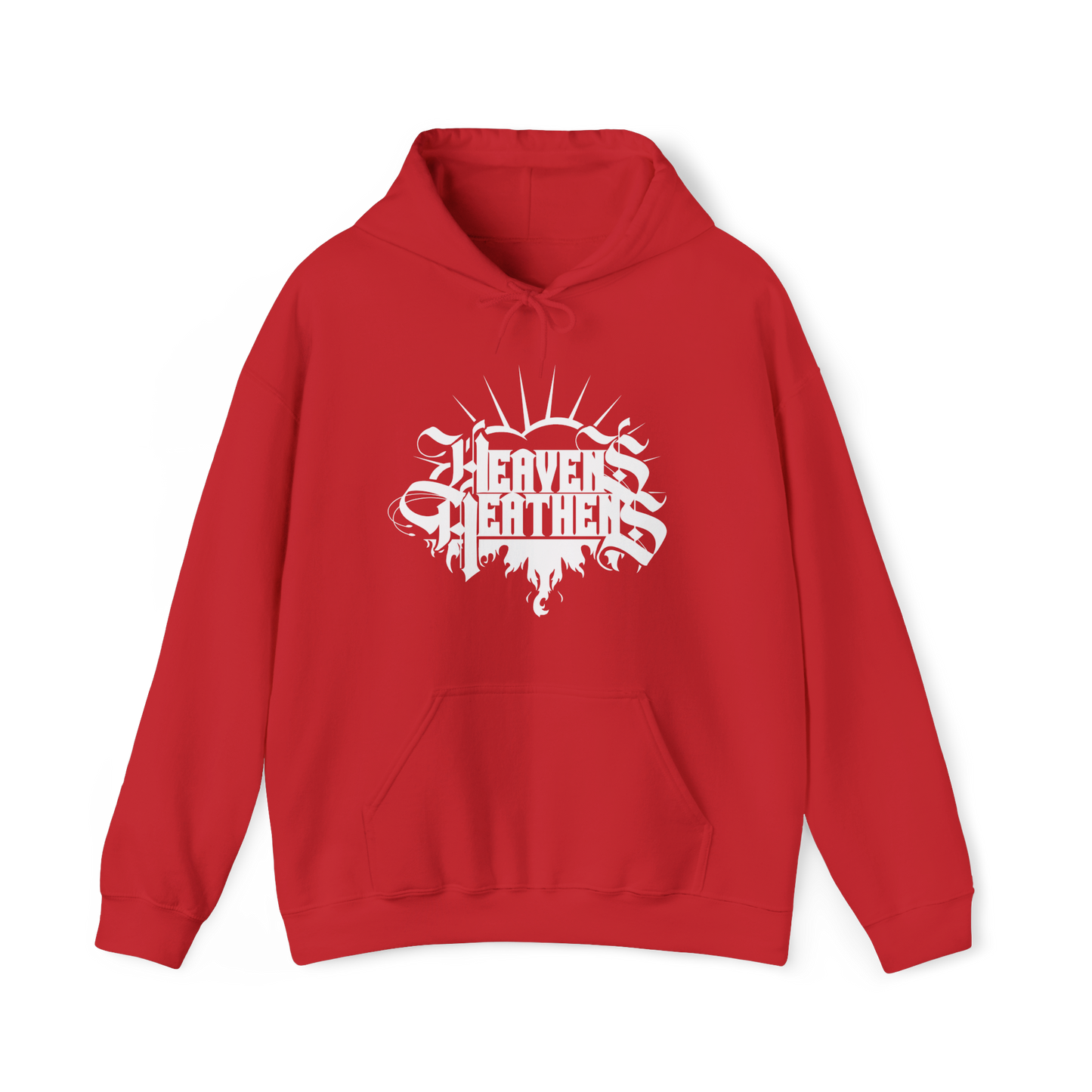 Heavens Heathens™ Heavy Blend Hooded Sweatshirt, Comfy & Stylish Unisex Pullover Sweater, Warm Cotton/Poly Blend, Perfect for Cold Days,