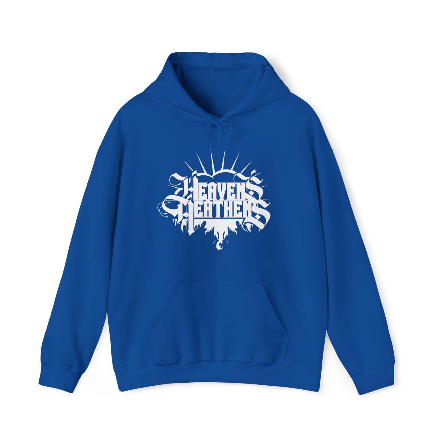 Heavens Heathens™ Heavy Blend Hooded Sweatshirt, Comfy & Stylish Unisex Pullover Sweater, Warm Cotton/Poly Blend, Perfect for Cold Days,
