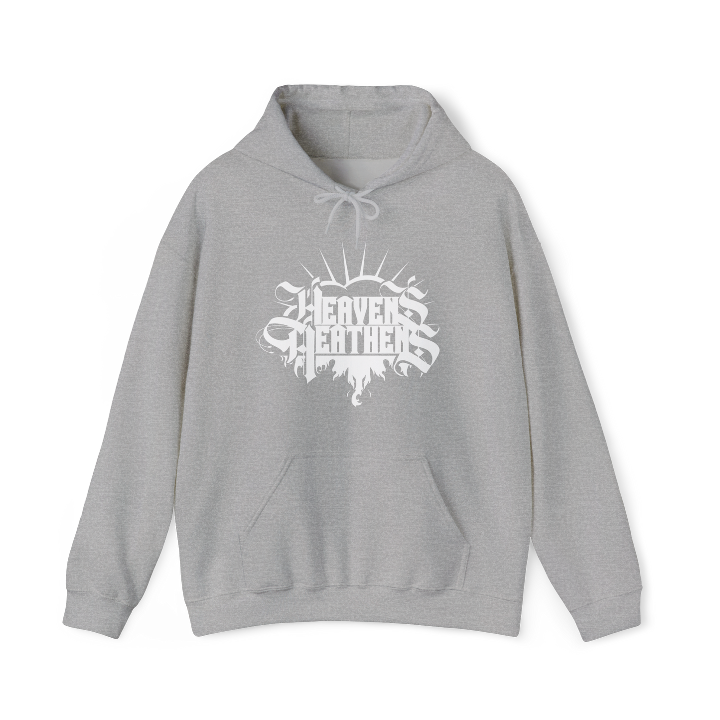 Heavens Heathens™ Heavy Blend Hooded Sweatshirt, Comfy & Stylish Unisex Pullover Sweater, Warm Cotton/Poly Blend, Perfect for Cold Days,